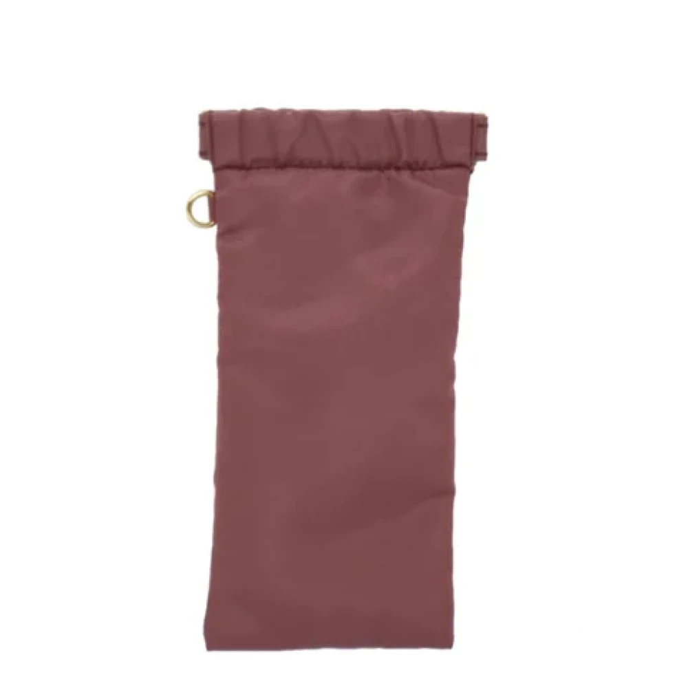 Prada Vintage Pre-owned Nylon pouches Pink Dames