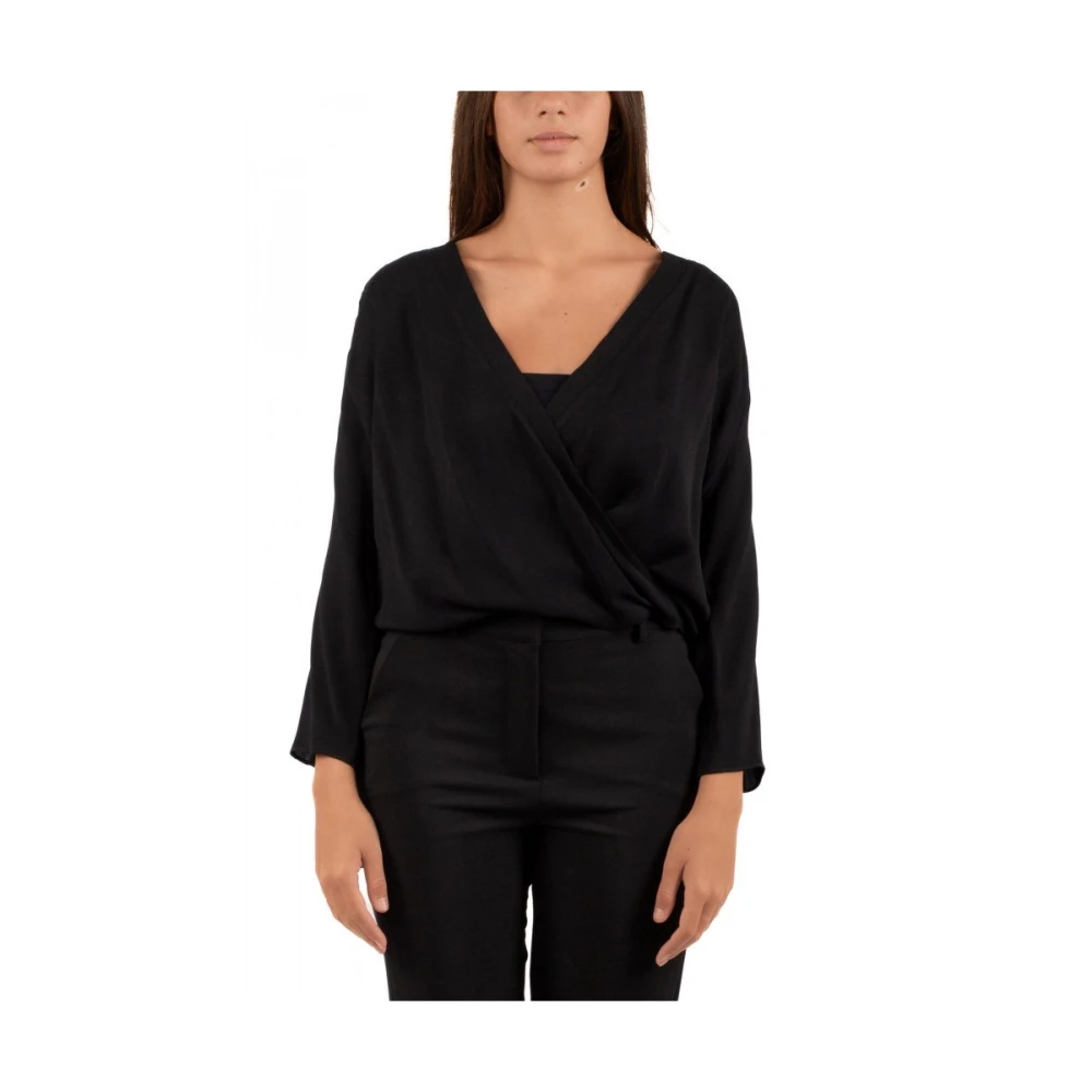 Hanita Damesblouse Black Dames