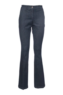 Högmidjade jeans med fem fickor