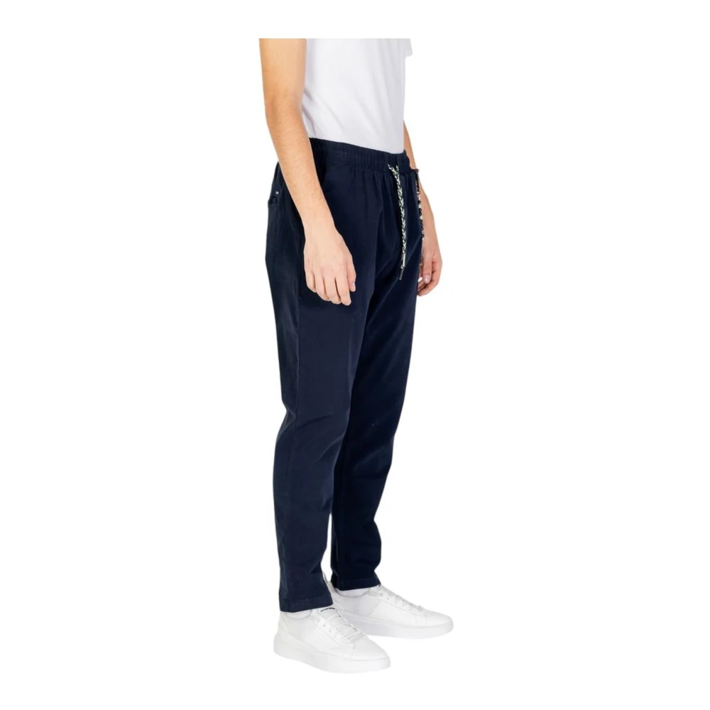 Gianni Lupo Stretch Katoenen Jeans en Broeken Collectie Blue Heren