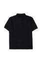 polo-en-coton-noir-avec-logo