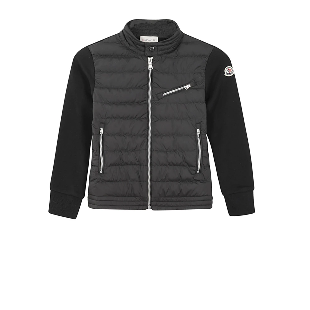 Moncler Stilig Zip-Up Jacka Black, Unisex