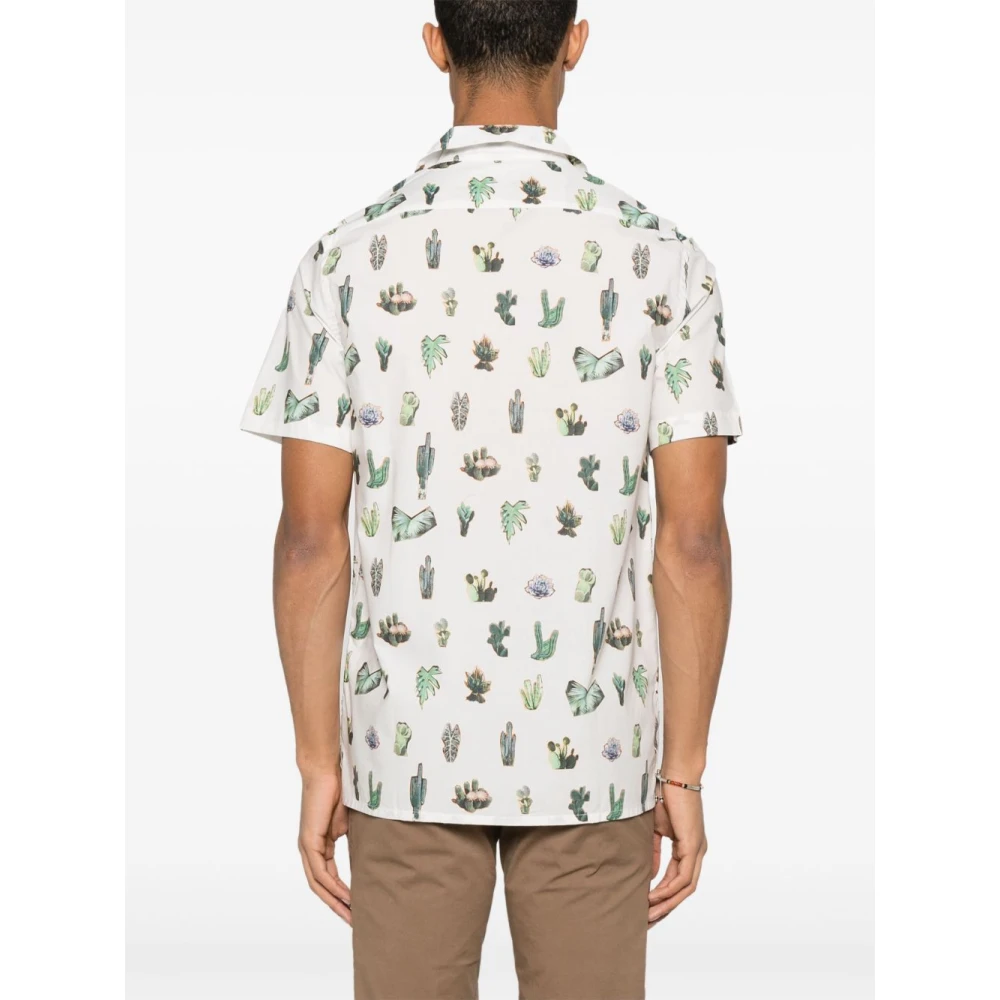 PS By Paul Smith Wit Katoenen Overhemd Stijlvol Veelzijdig White Heren