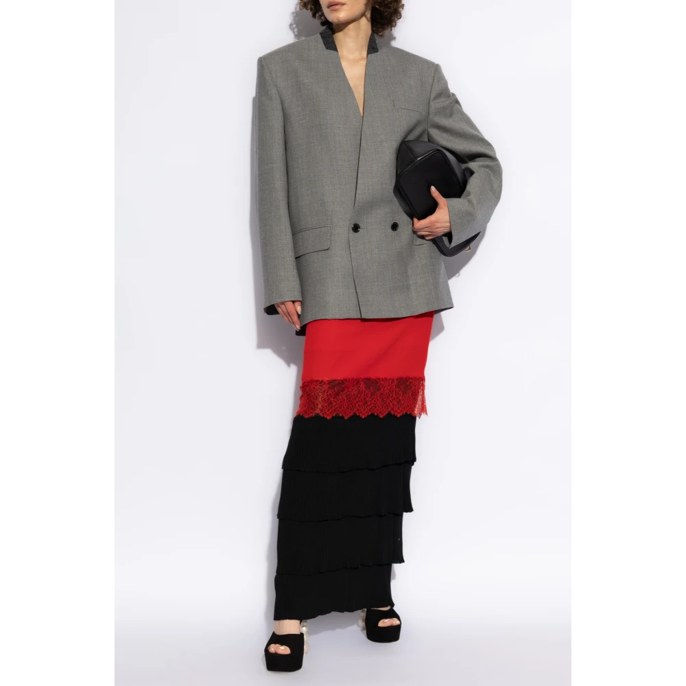 Moschino Rok met kant Red Dames
