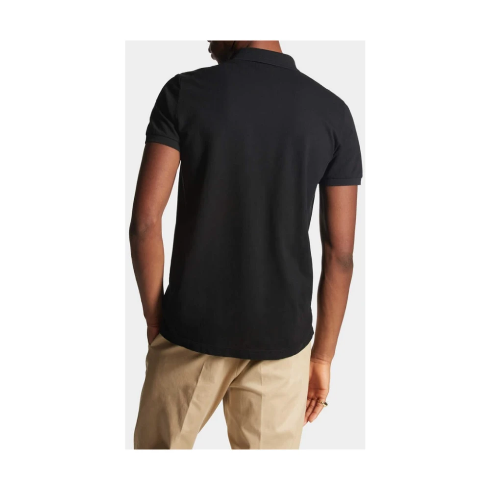 Dsquared2 Tennis Fit Polo Shirt Black Heren