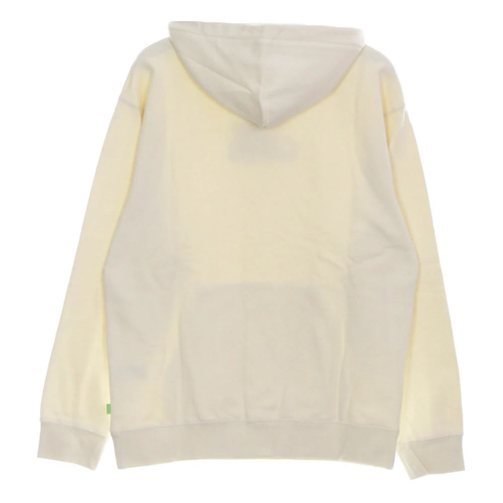 HUF Draken Hoodie Off White Lange Mouw White Heren