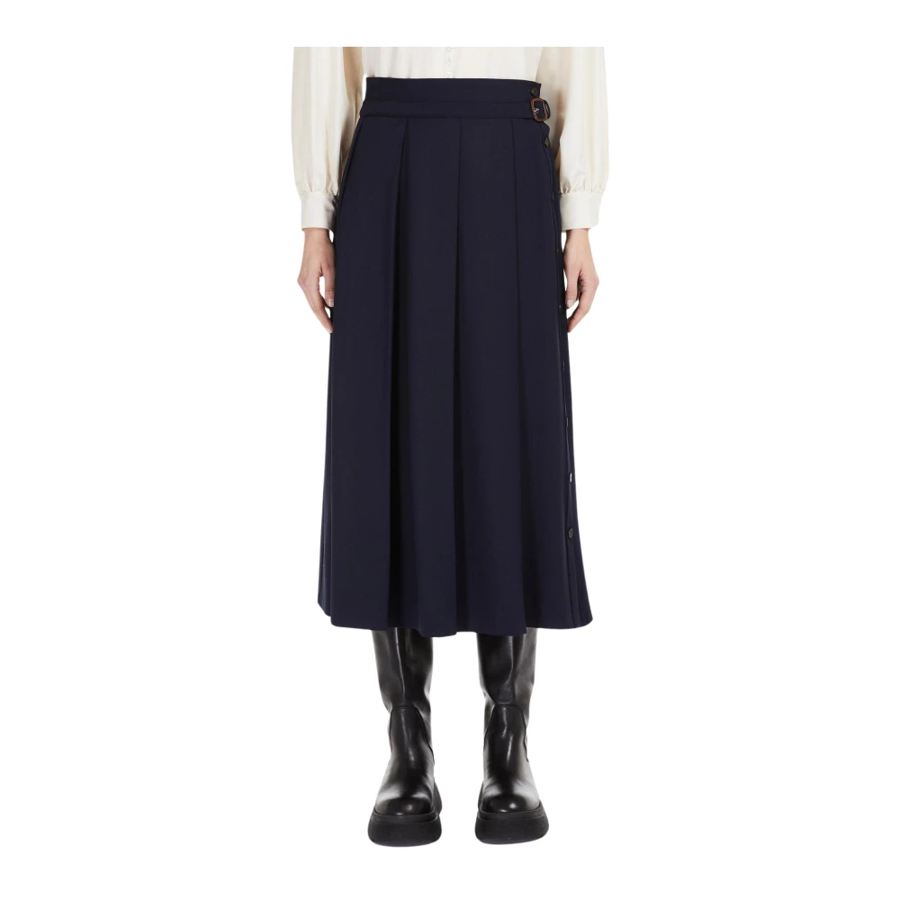 Max Mara Osiride Weekend Jurk Blue Dames