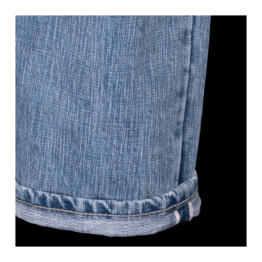 Moorer Denim 5-Pocket Broek Geïnspireerd door Typisch Blue Heren