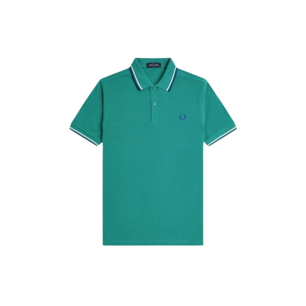 Fred Perry Mannelijk Groente Tops Heren, Groen, Xl, Bedspreads