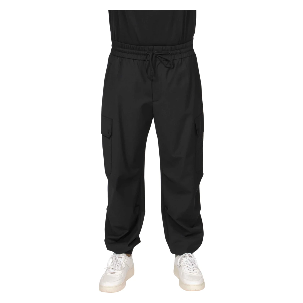 Dolce & Gabbana Uomo Nero Pantaloni, Xl, New,