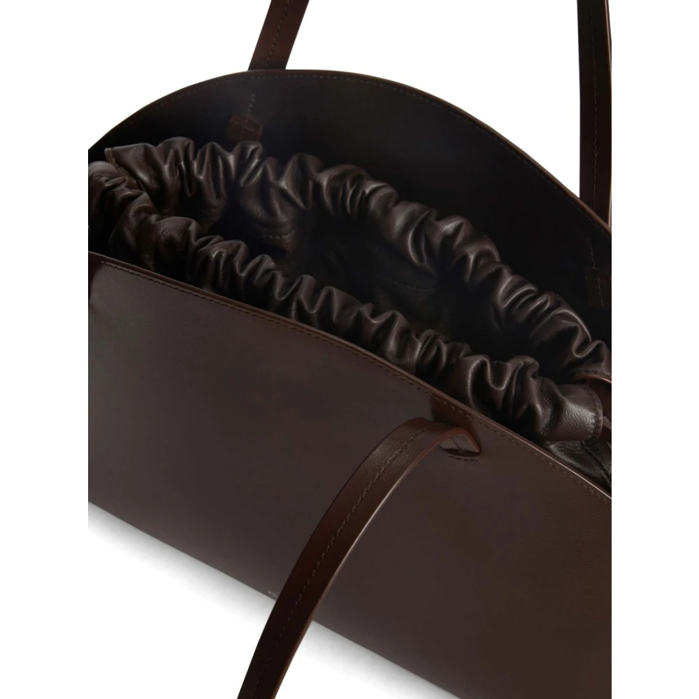 Jil Sander Bordeaux Tassen Collectie Brown Dames