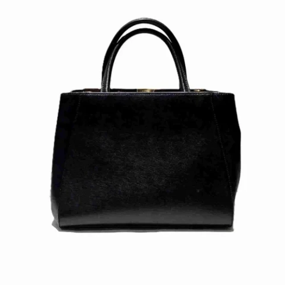 Fendi Vintage Pre-owned Leather fendi-bags Black Dames