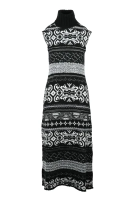 Abito lungo in maglia