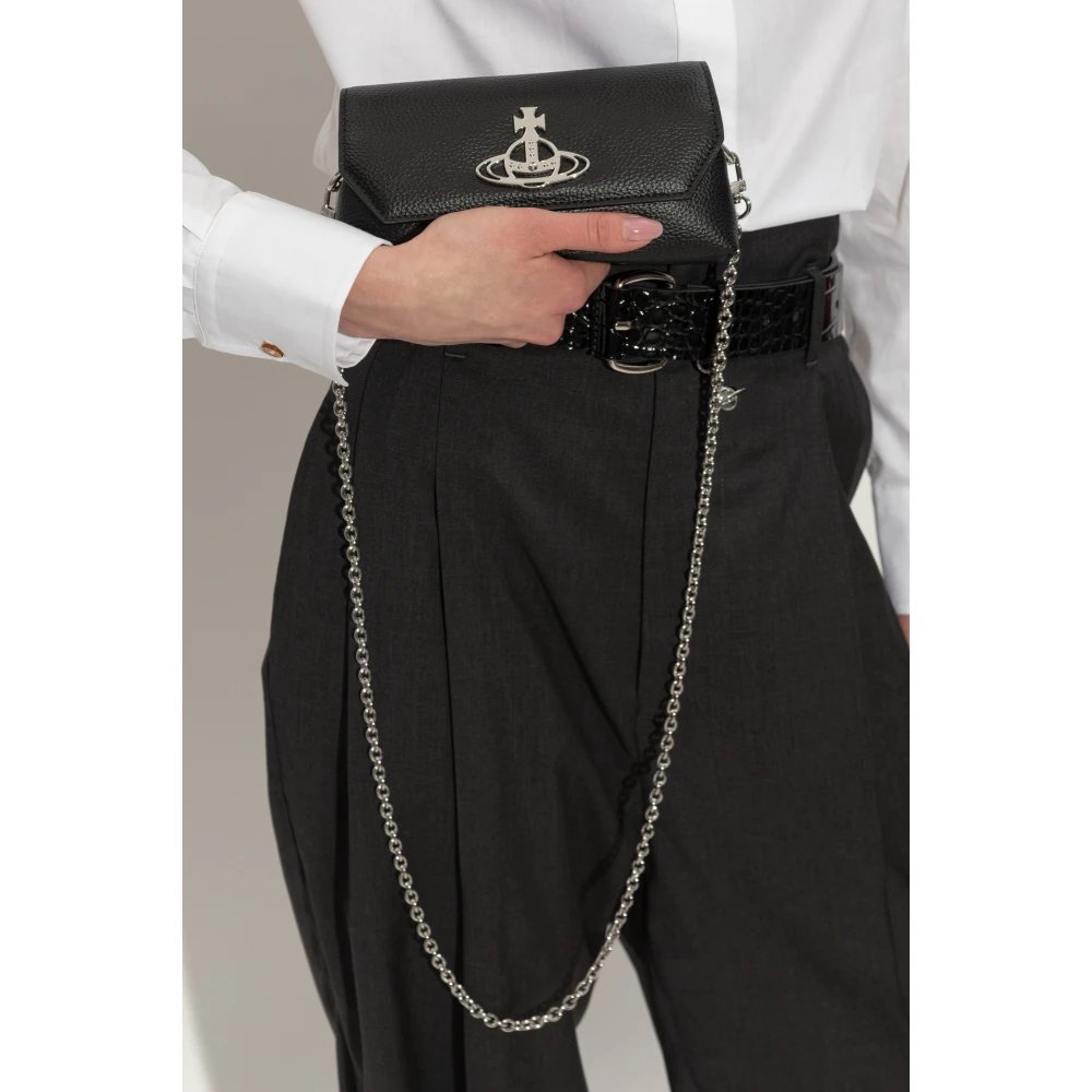 Vivienne Westwood Tas met logo Black Dames