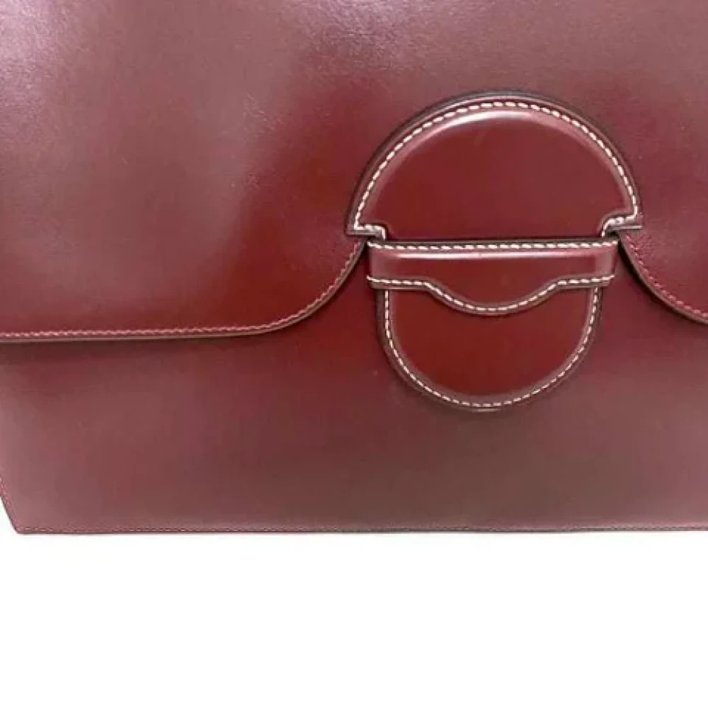 Hermès Vintage Pre-owned Fabric clutches Brown Dames