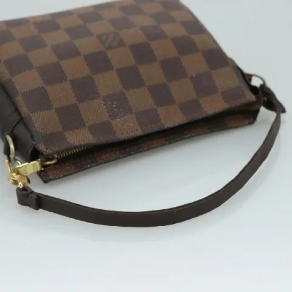 Louis Vuitton Vintage Pre-owned Canvas pouches Brown Dames