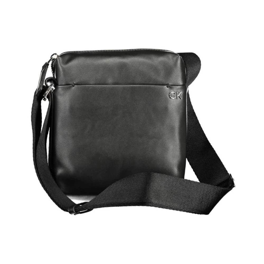 Calvin Klein Men's Black Shoulder Bag Eco-Friendly