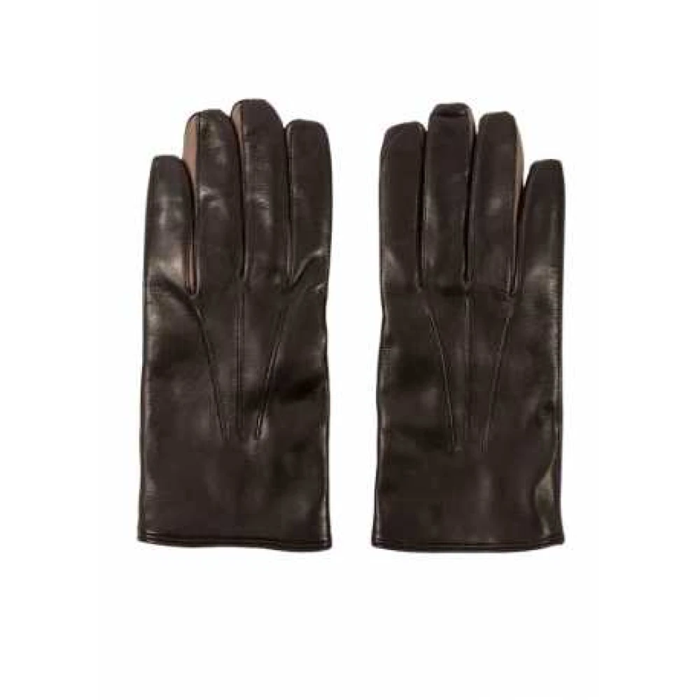 Paul Smith Men's Brown Gloves, M, Gloves