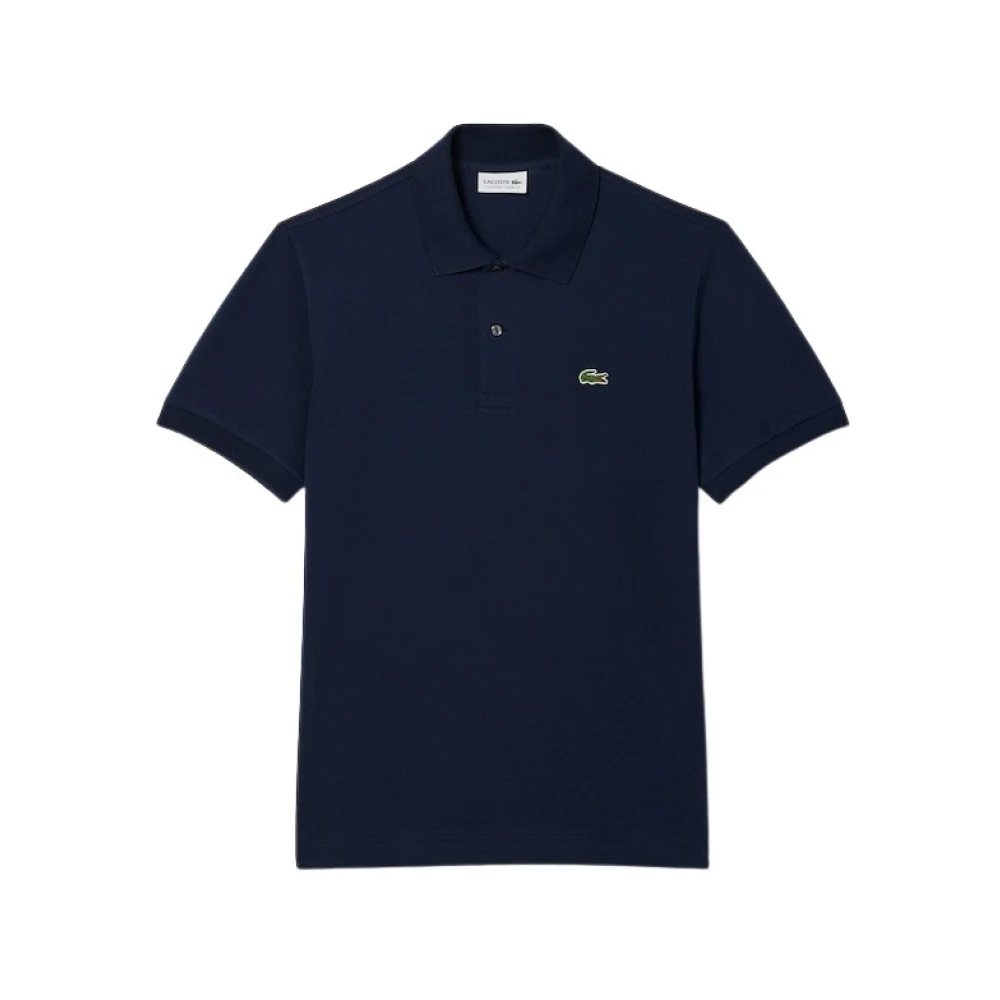 Lacoste Uomo Blu Polo In Cotone Organico - Immagine 3