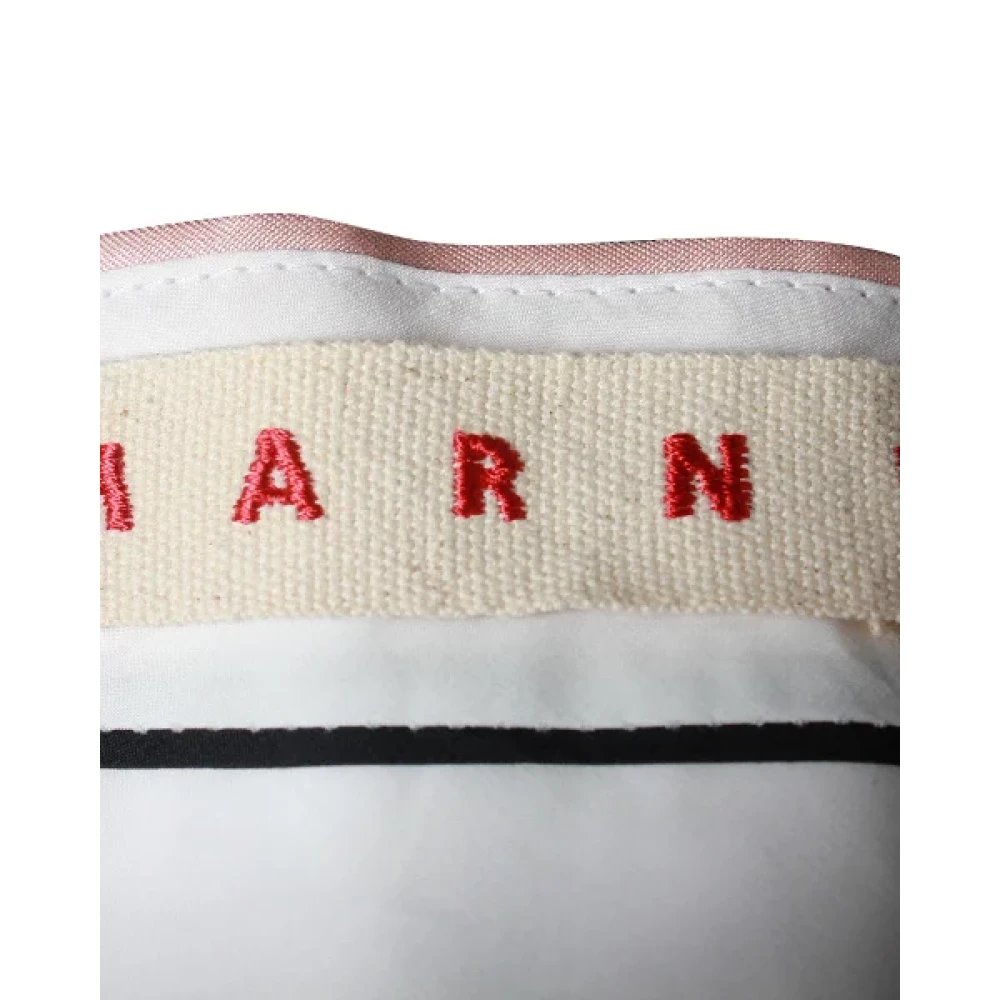 Marni Pre-owned Cotton bottoms Pink Dames