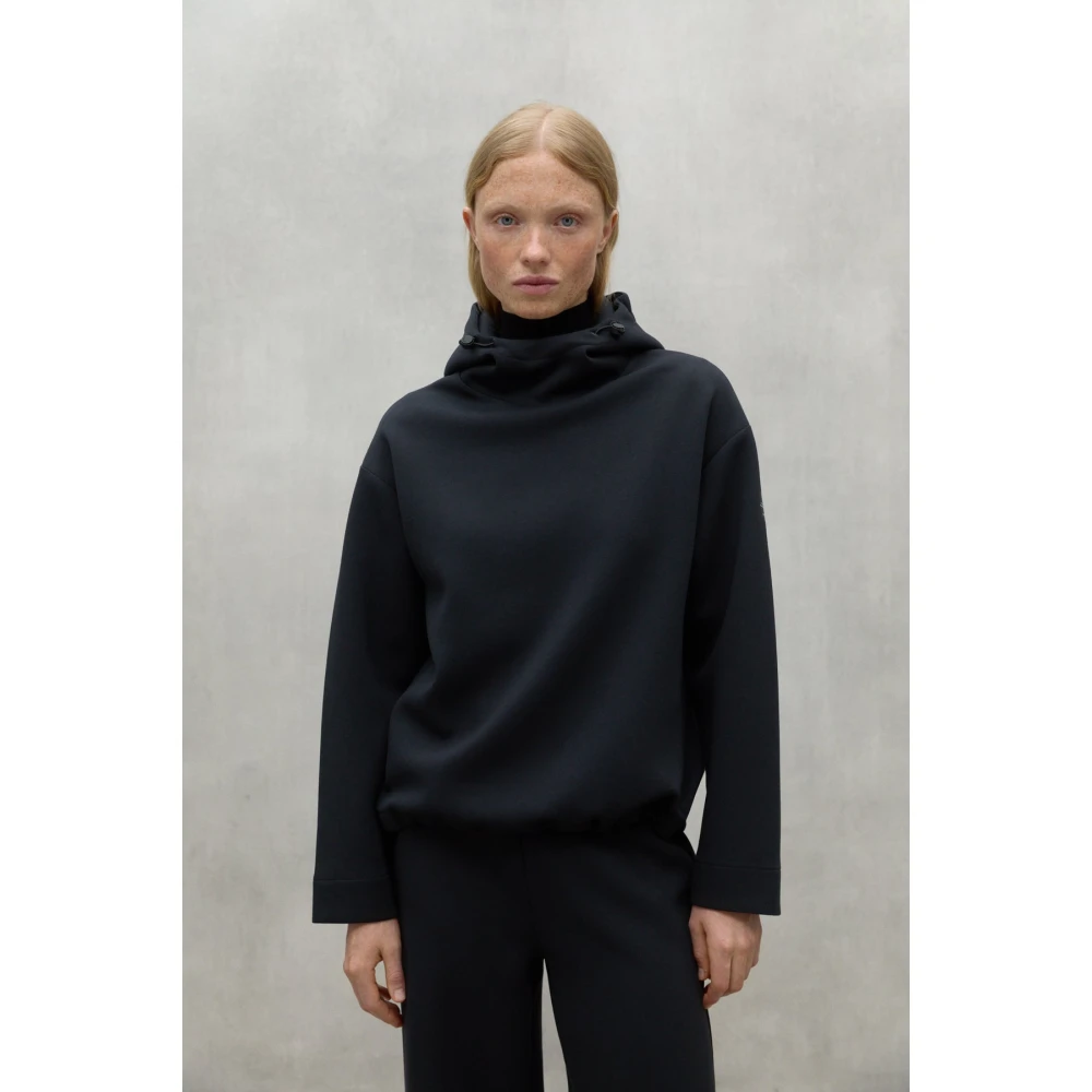 Ecoalf Zwarte Sweater 319 Black Dames