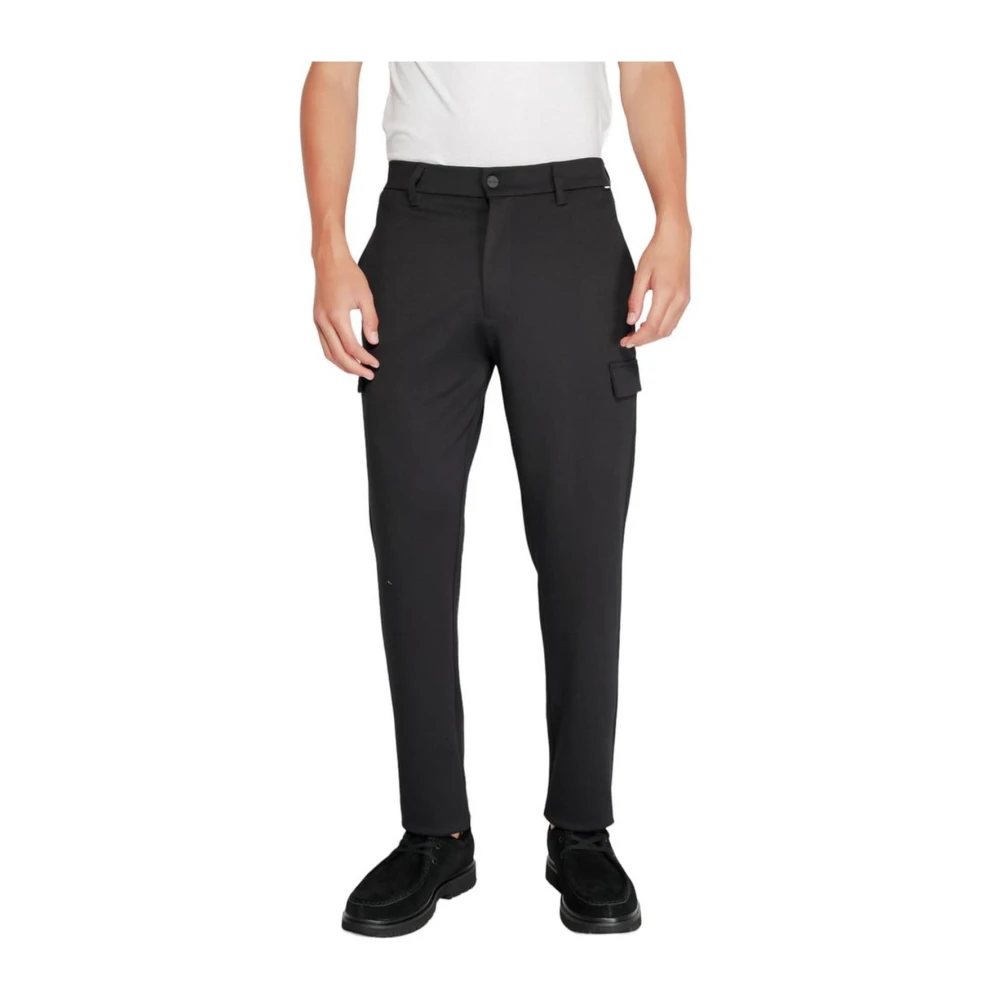 Calvin Klein Polyester Blend Heren Jeans Collectie Black Heren