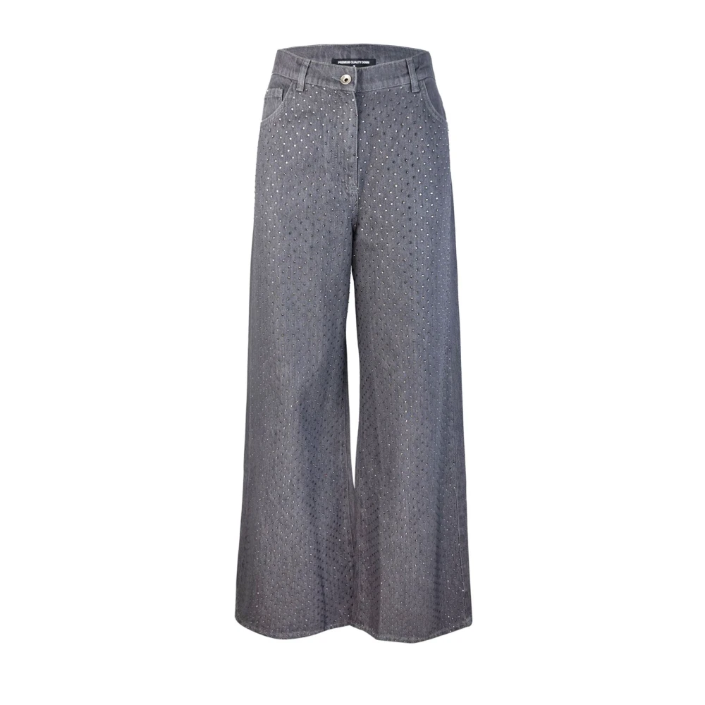 PATRIZIA PEPE Authentieke Grijze Denim Jeans Gray Dames