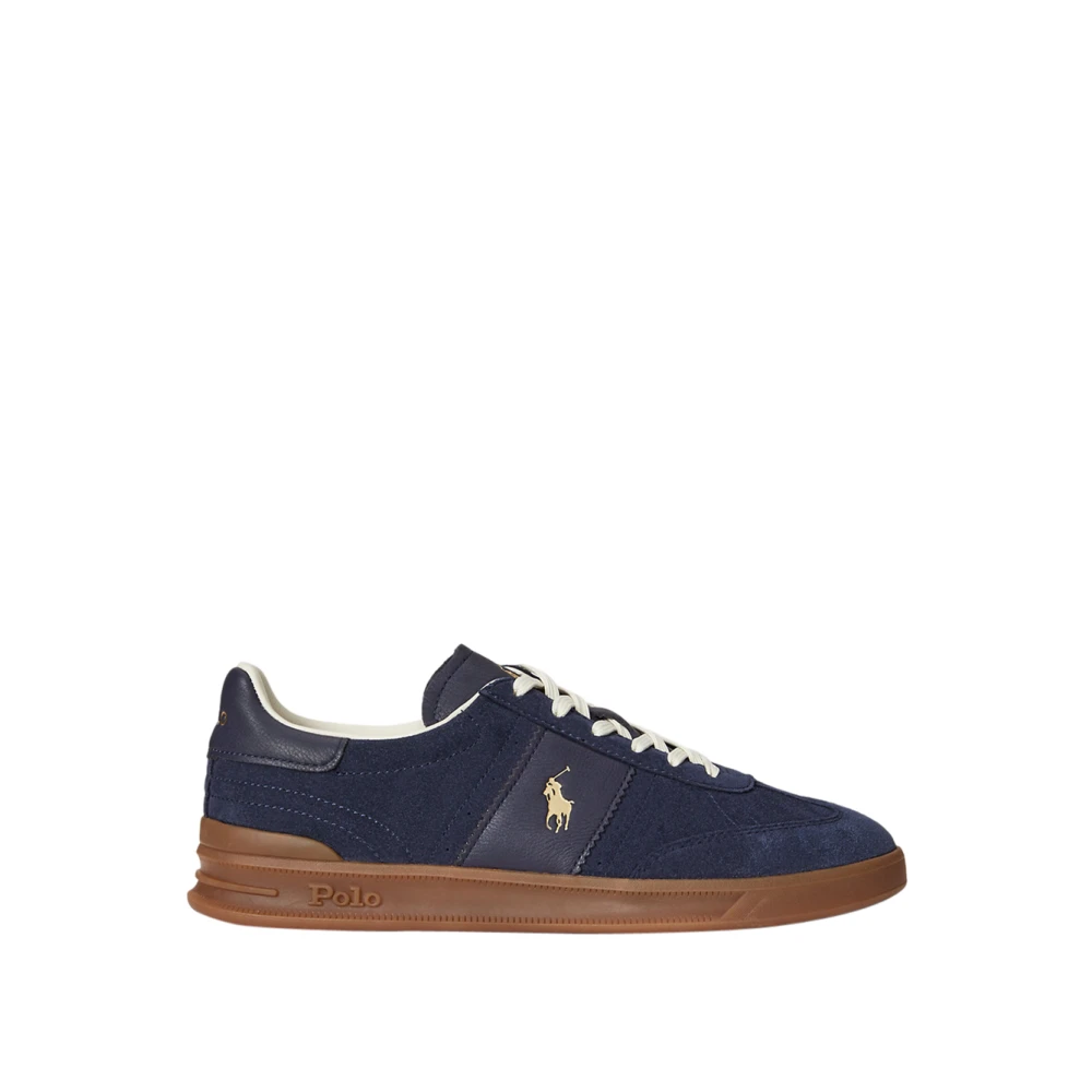 Ralph Lauren Uomo Blu Sneakers Heritage Aera
