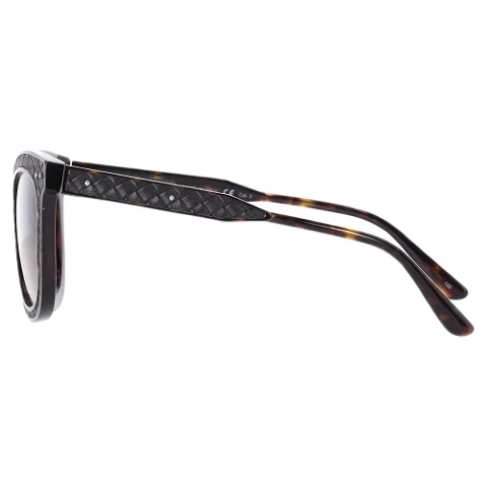 Bottega Veneta Vintage Pre-owned Acetate sunglasses Brown Heren
