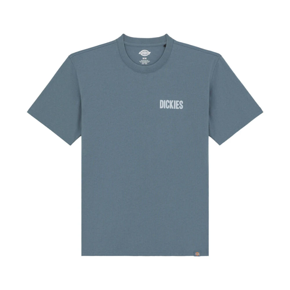 Dickies Rally Short Sleeve Tee Stormy Weather Blue Heren