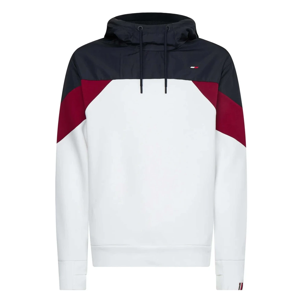 Tommy Hilfiger Säsongs Hoodie White, Dam