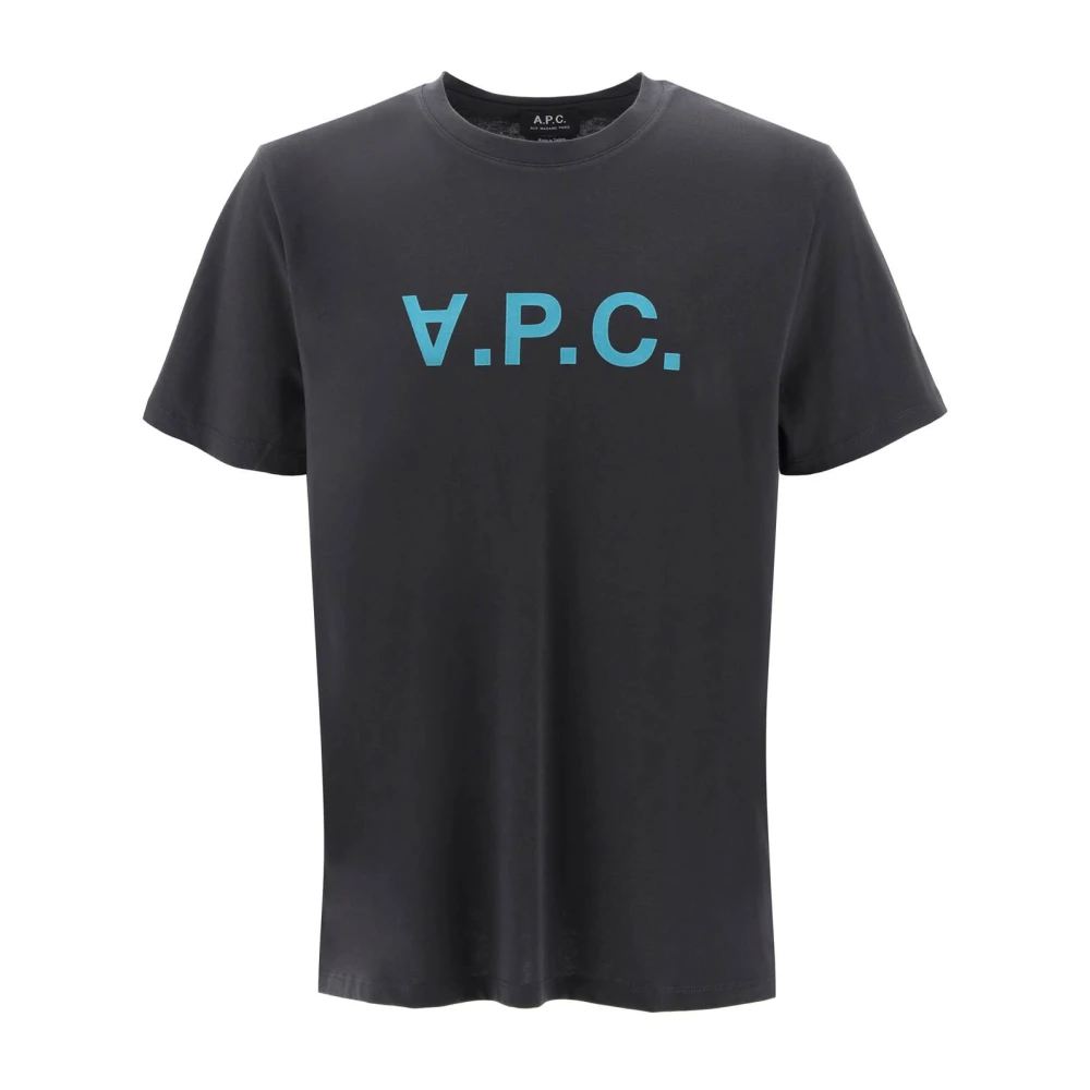 A.p.c. T-Shirt VPC Klassiek Wit Katoenen T-shirt Gray Heren