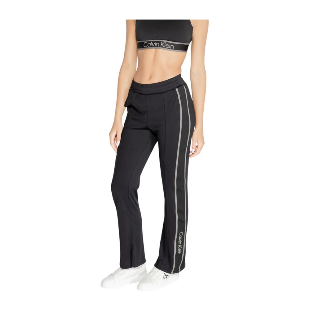 Calvin Klein Polyester Damesbroeken Collectie Black Dames