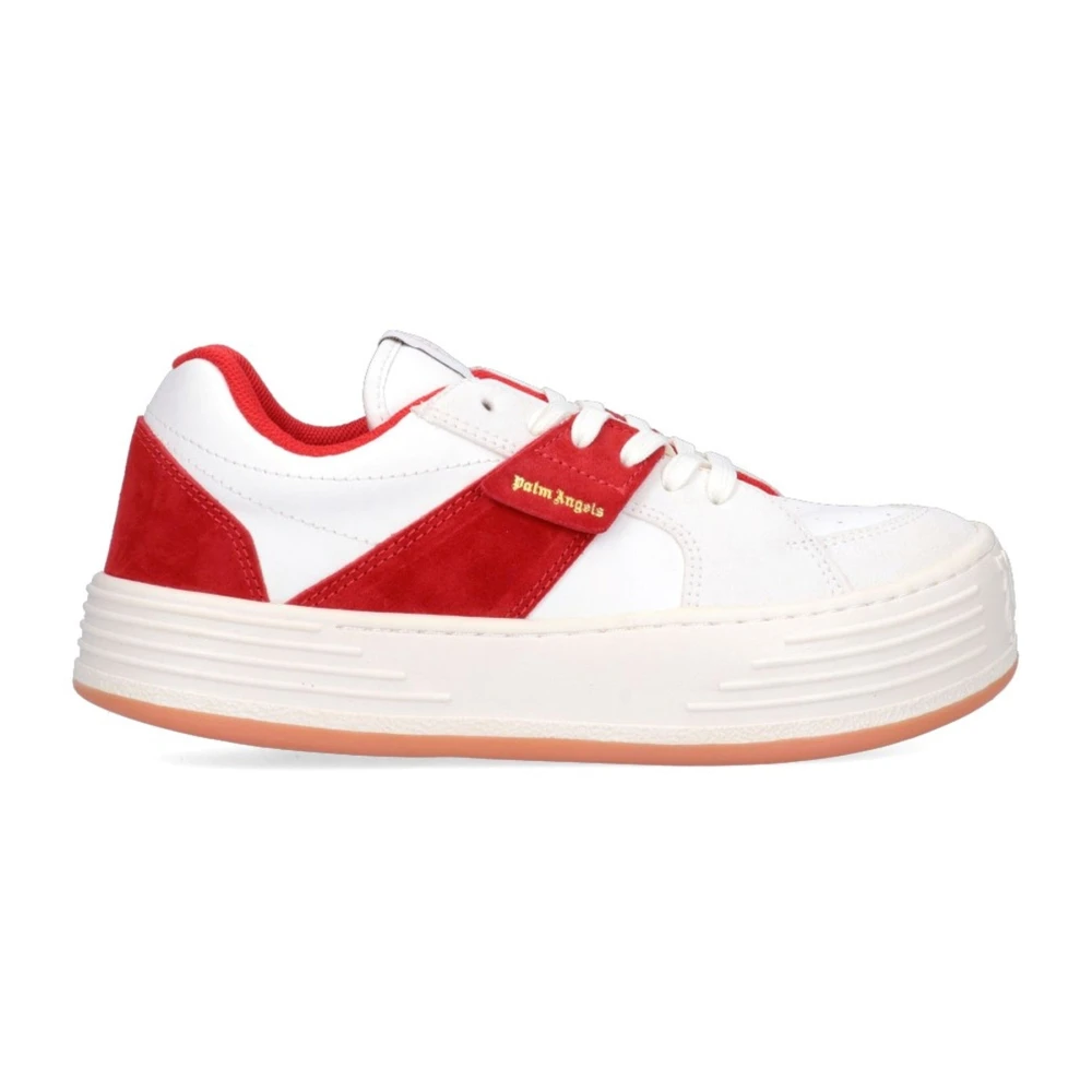 Palm Angels Women's Leather Logo Sneakers