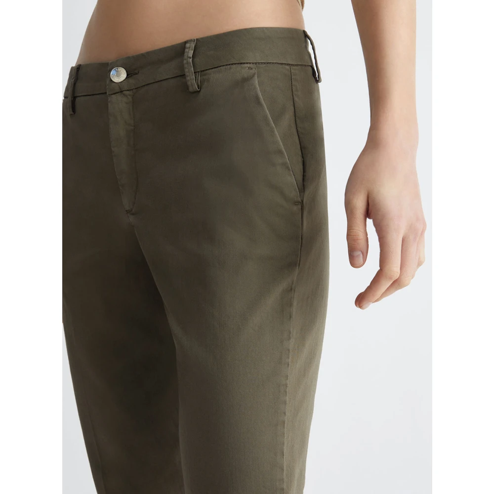 Liu Jo Olivander Groene Chino Broek Green Dames