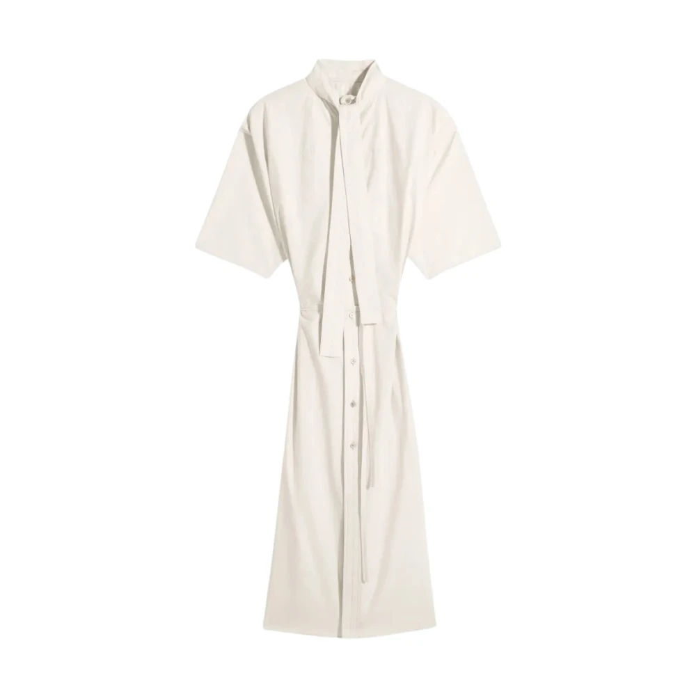 Lemaire Beige Reversible Tube Dress - Female - Shirt Dresses - S - Dresses