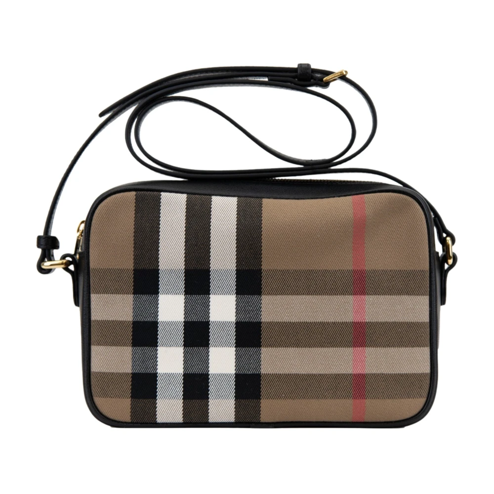 Burberry Stijlvolle schoudertas voor dames met rits Beige Dames