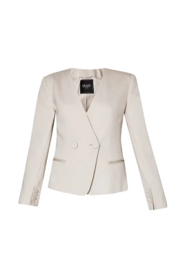Cropped Slim Blazer