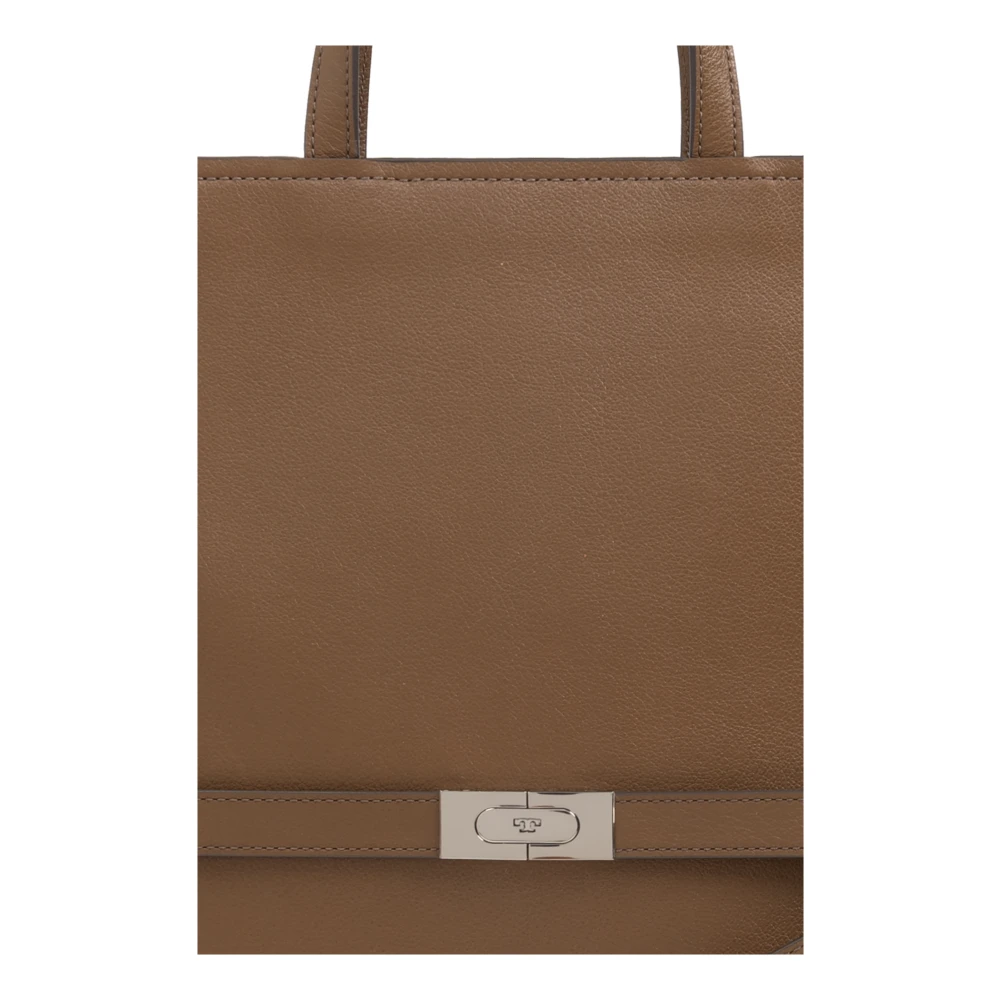 TORY BURCH Tas Lee Radziwill Brown Dames