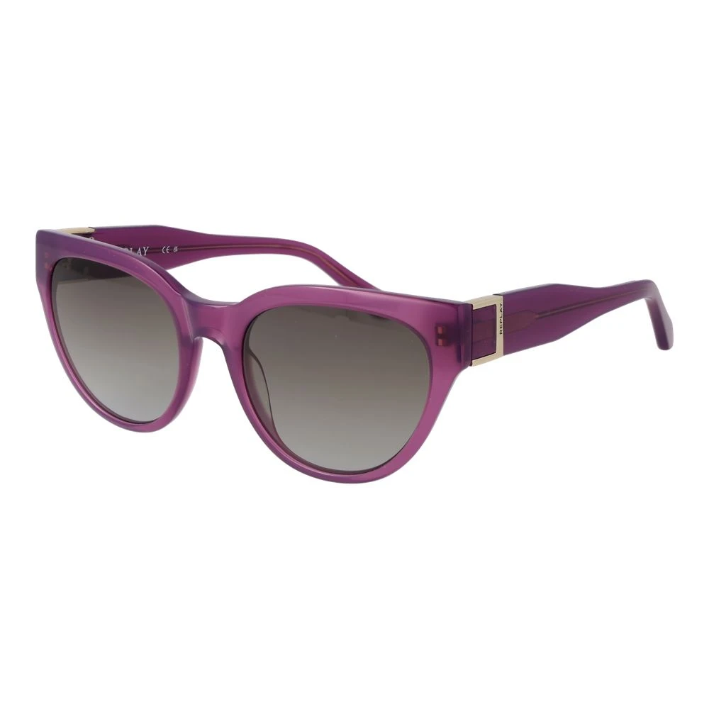 Replay Pink Plastic Sunglasses - Image 3