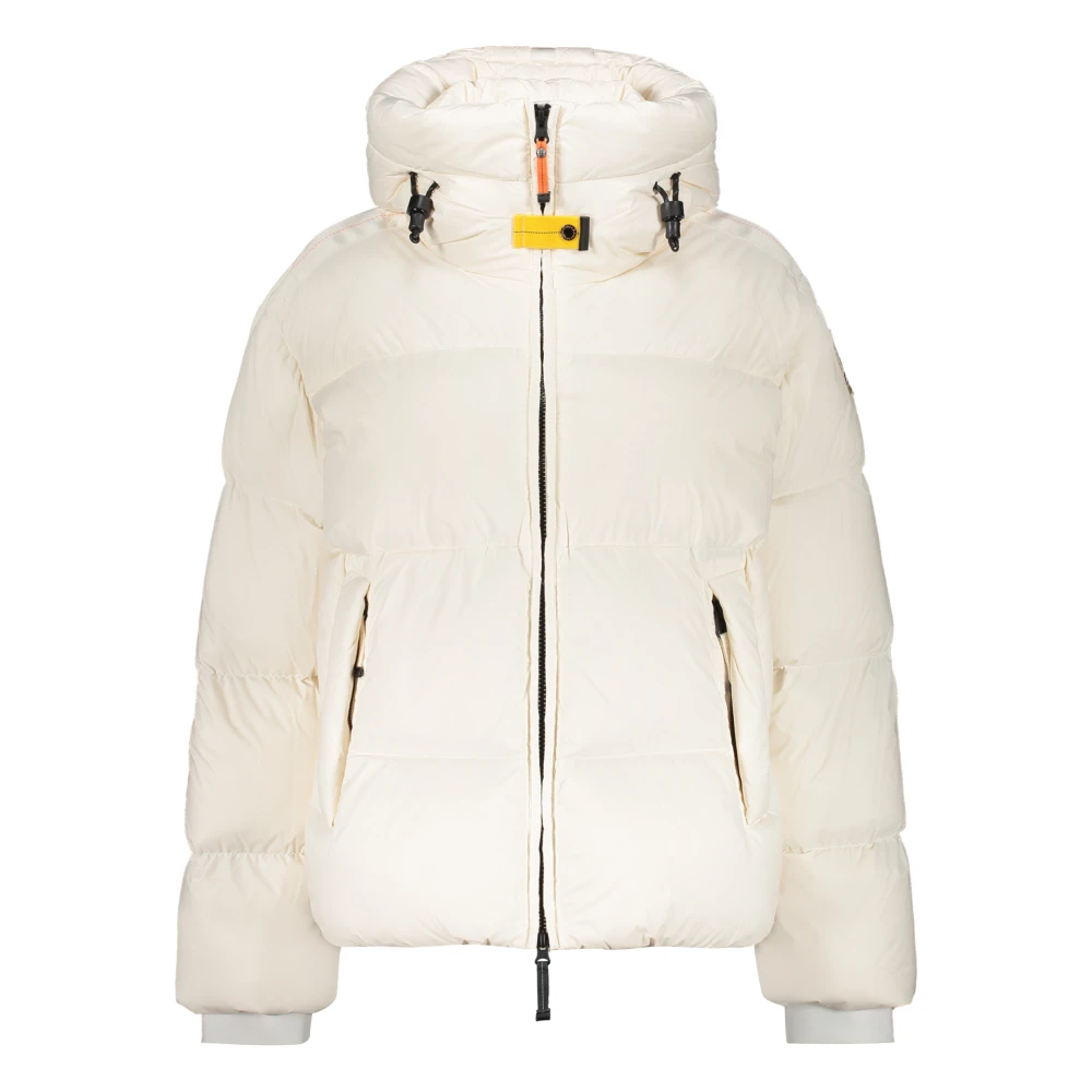 Parajumpers Donsjack met verstelbare capuchon White Dames
