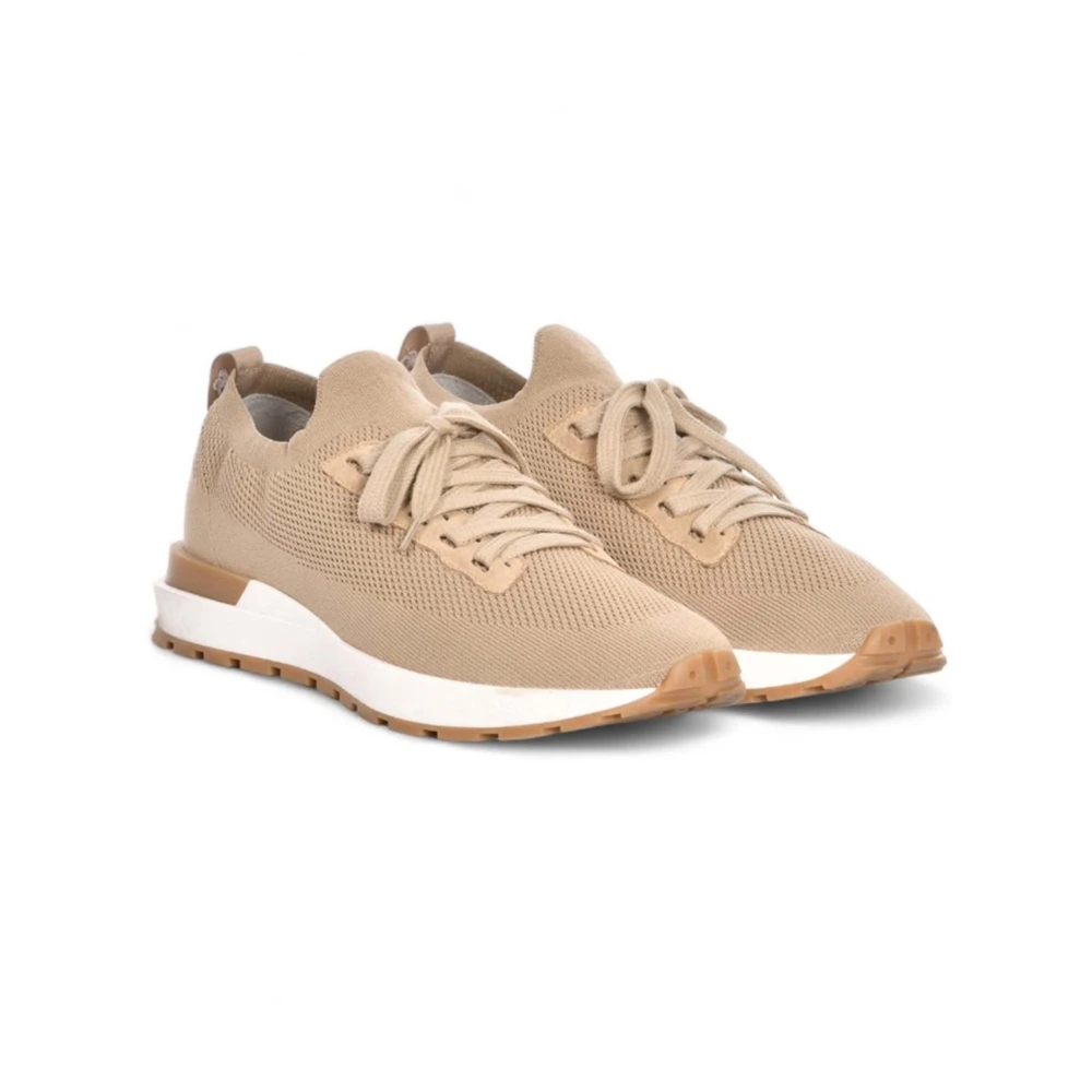 Gran Sasso Sneakers van Breiwerk Heren Schoenen Beige