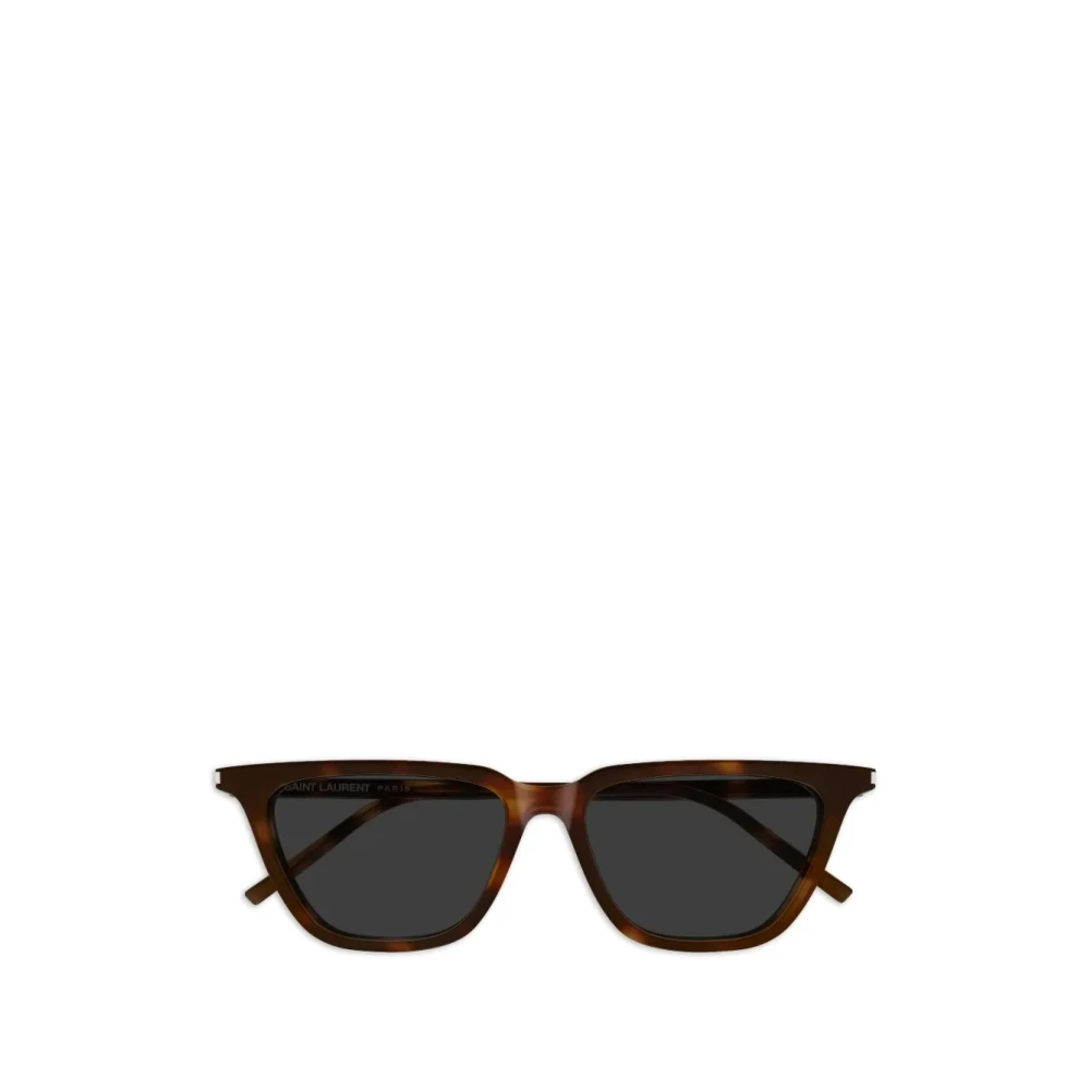 Saint Laurent Women's Brown Sulpice Thin Sunglasses