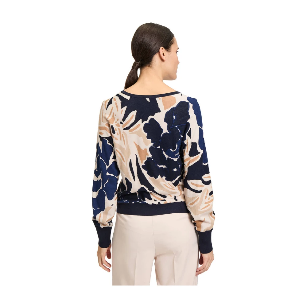 Betty Barclay Gebreide Pullover Korte Mouw Multicolor Dames