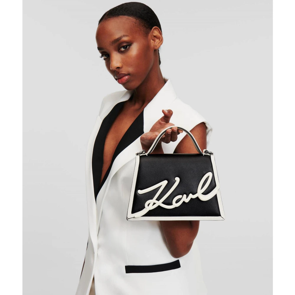 Karl Lagerfeld Stijlvolle Crossbody Tas Aero Black Dames