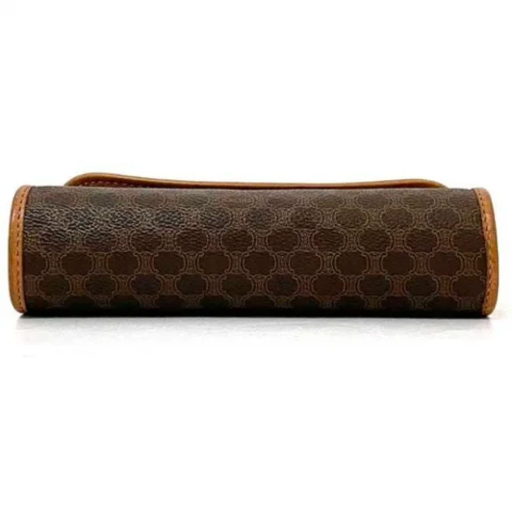 Celine Vintage Pre-owned Leather celine-bags Brown Dames