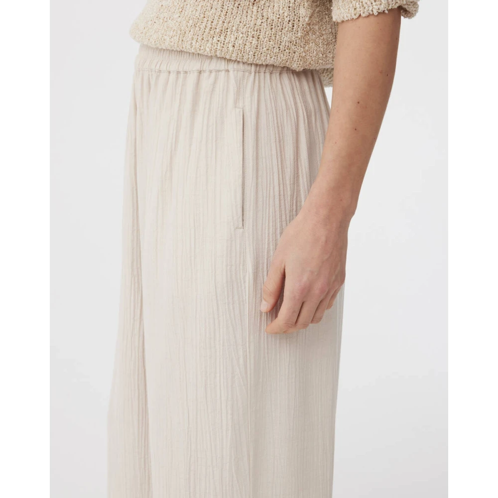 Knit-ted Stijlvolle Broek Jalou Beige Dames