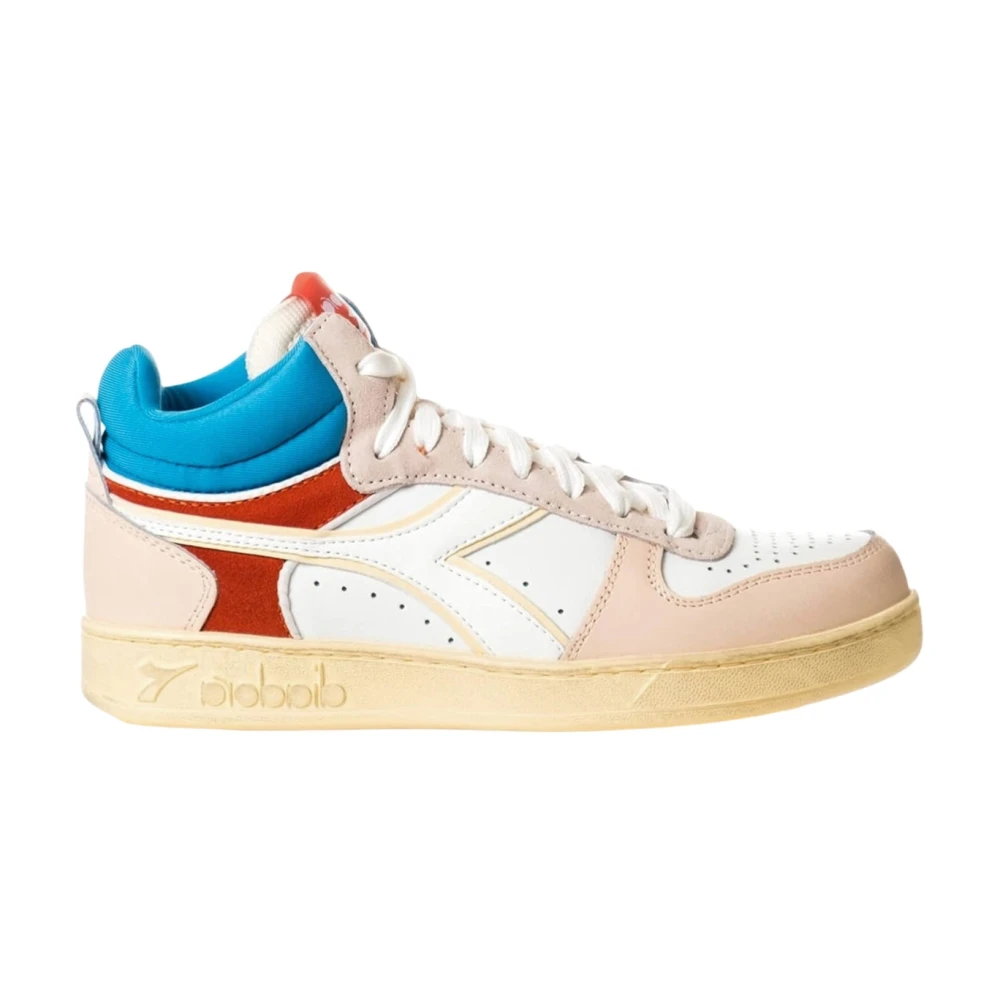 Diadora Women's Multicolor Magic Basket Demi Icona Sneakers