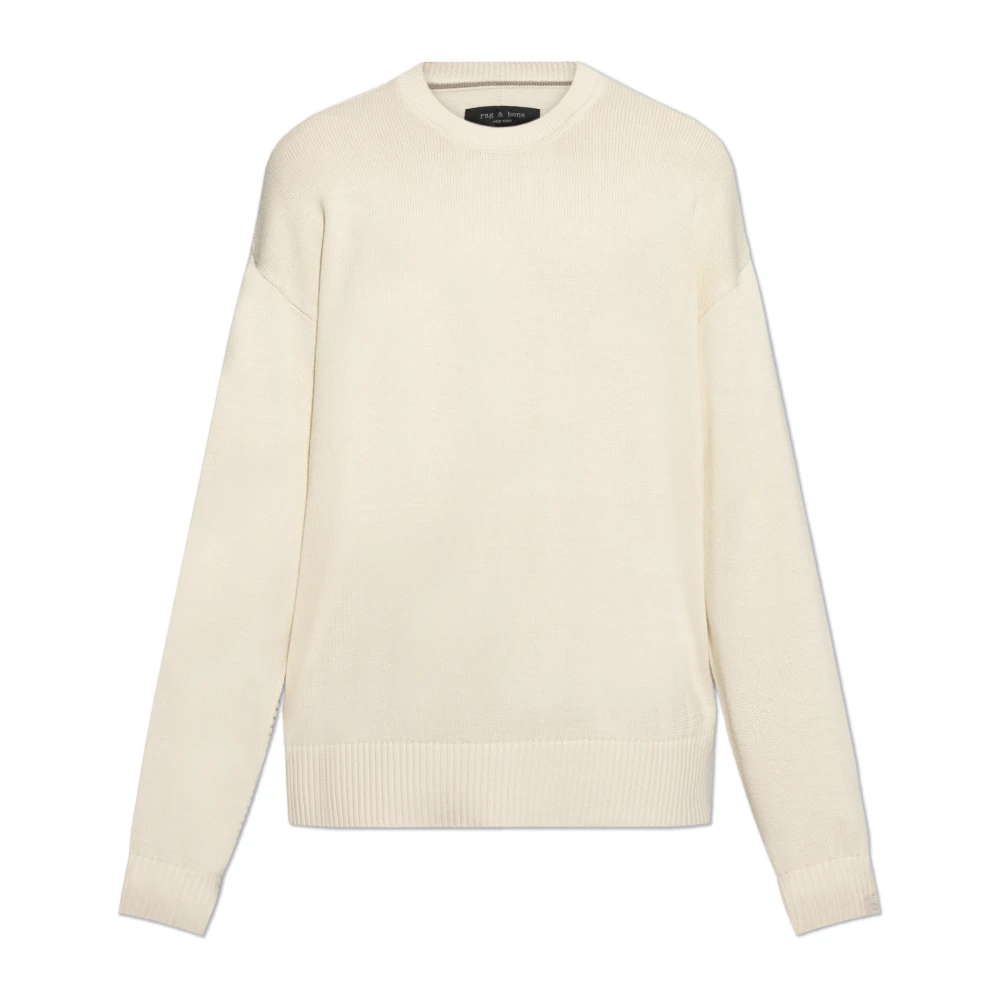 Rag & Bone Sweater Clarkson Beige Heren