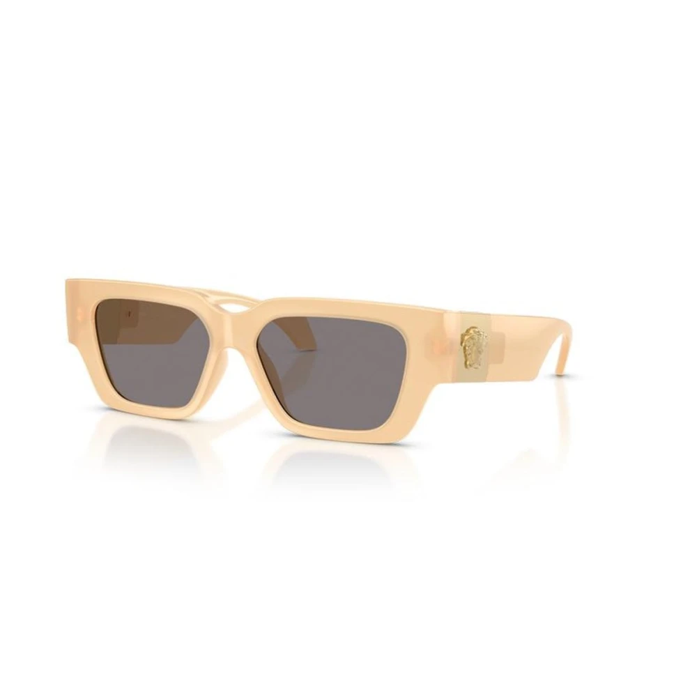 Versace Women's Pink Sunglasses, 53 Mm, Geometric Sunglasses